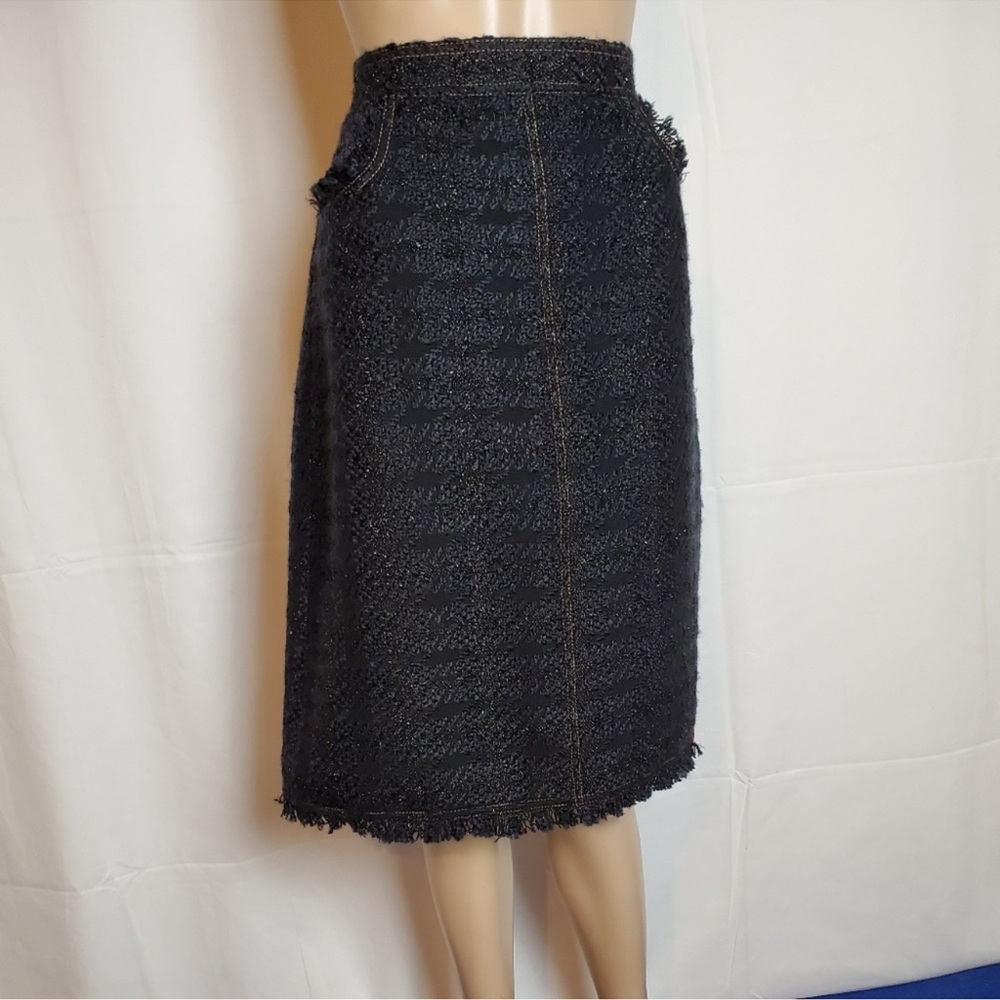 Tory Burch midi tweed skirt